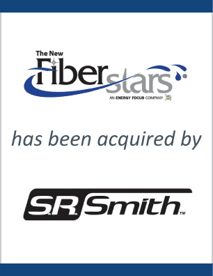 Energy Focus has sold its Fiberstars Business to S.R. Smith