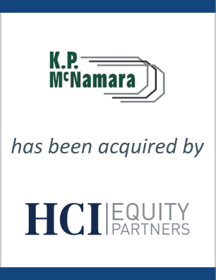 KP McNamara Company has sold to HCI Equity Partners