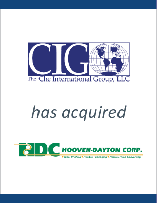 Che International Group has acquired Hooven-Dayton Corp