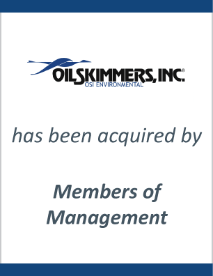 OSI Environmental has sold to Members of Management