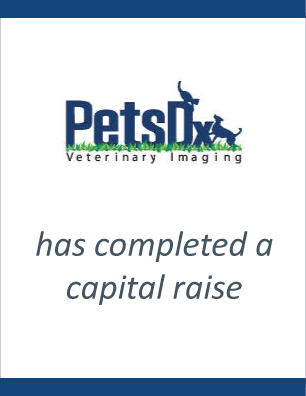 PetsDx has successfully completed a capital raise