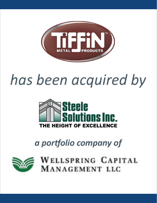 Tiffin Metal Products, Inc. has merged with Steele Solutions, Inc.