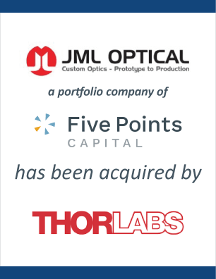 JML Optical Industries has been acquired by Thorlabs